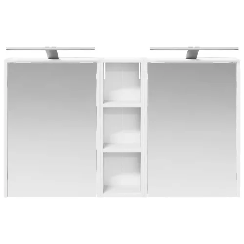  Fürdőszobai Szekrény Szett 3 pcs 106 x 16 x 62,5 cm Faanyag