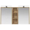  Fürdőszobai Szekrény Szett 3 pcs 106 x 16 x 62,5 cm Faanyag