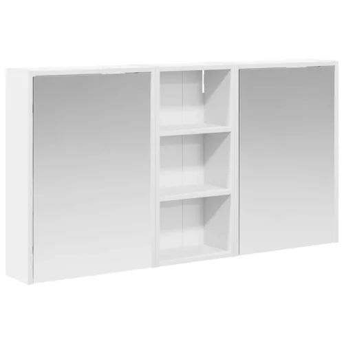  Fürdőszobai Szekrény Szett 3 pcs 116 x 16 x 62,5 cm Faanyag