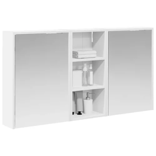  Fürdőszobai Szekrény Szett 3 pcs 116 x 16 x 62,5 cm Faanyag