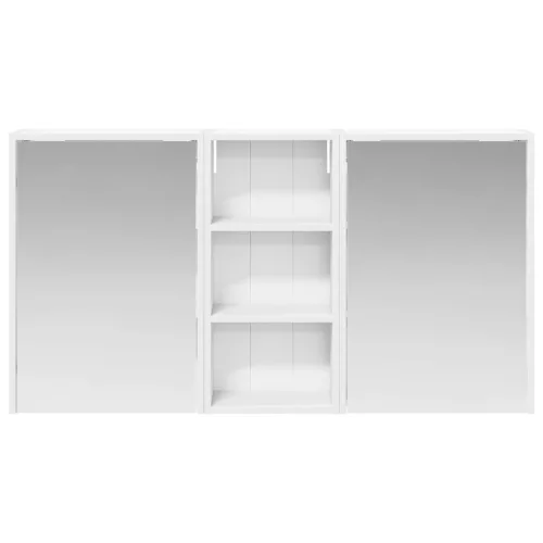  Fürdőszobai Szekrény Szett 3 pcs 116 x 16 x 62,5 cm Faanyag