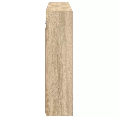  Fürdőszobai Szekrény Szett 3 pcs 116 x 16 x 62,5 cm Faanyag