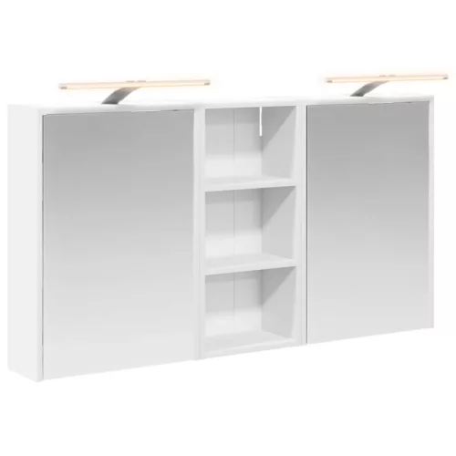  Fürdőszobai Szekrény Szett 3 pcs 116 x 16 x 62,5 cm Faanyag