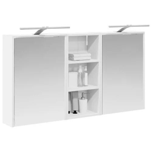  Fürdőszobai Szekrény Szett 3 pcs 116 x 16 x 62,5 cm Faanyag