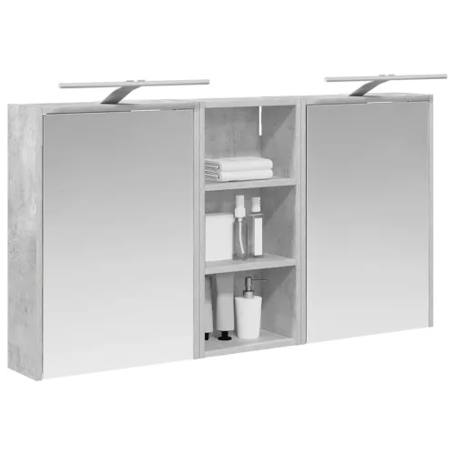  Fürdőszobai Szekrény Szett 3 pcs 116 x 16 x 62,5 cm Faanyag