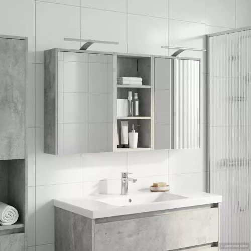  Fürdőszobai Szekrény Szett 3 pcs 116 x 16 x 62,5 cm Faanyag