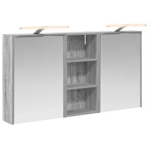  Fürdőszobai Szekrény Szett 3 pcs 116 x 16 x 62,5 cm Faanyag