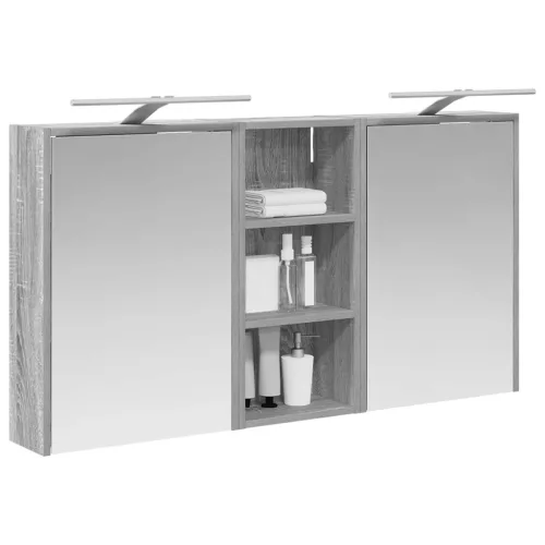  Fürdőszobai Szekrény Szett 3 pcs 116 x 16 x 62,5 cm Faanyag