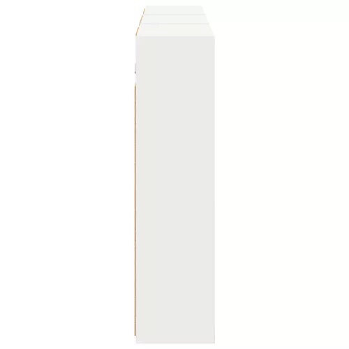  Fürdőszobai Szekrény Szett 3 pcs 126 x 16 x 62.5 cm Faanyag