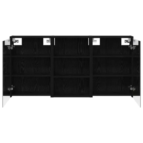  Fürdőszobai Szekrény Szett 3 pcs 126 x 16 x 62.5 cm Faanyag