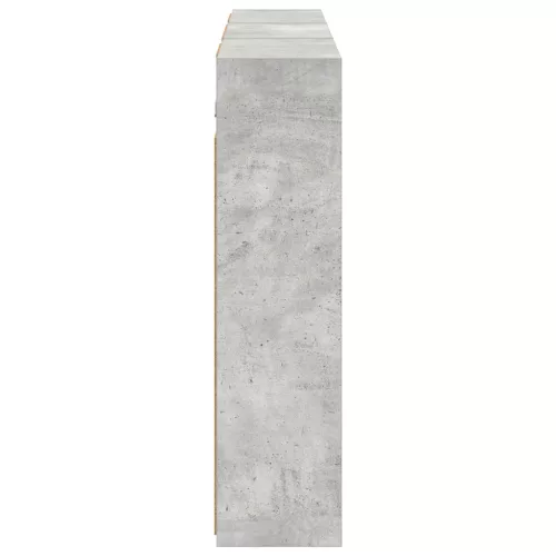  Fürdőszobai Szekrény Szett 3 pcs 126 x 16 x 62.5 cm Faanyag