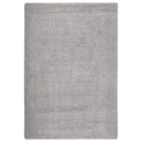    világosszürke csúszásmentes bozontos szőnyeg 120 x 170 cm