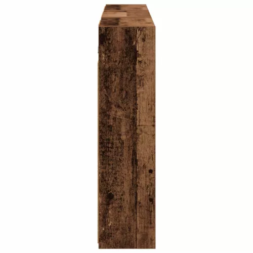  Fürdőszobai Szekrény Szett 3 pcs 126 x 16 x 62.5 cm Faanyag