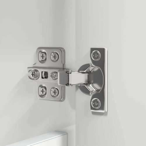  Fürdőszoba bútor szett fiókkal 4 pcs Magas Fényű Fehér Faanyag