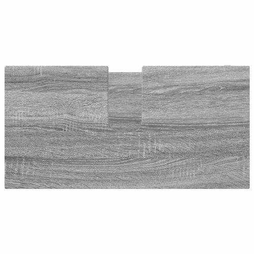  Fürdőszoba bútor szett fiókkal 4 pcs Szürke Sonoma Faanyag