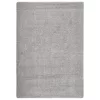  világosszürke csúszásmentes bozontos szőnyeg 160 x 230 cm