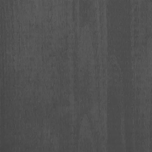  HAMAR sötétszürke tömör fenyőfa tálalószekrény 85 x 35 x 80 cm