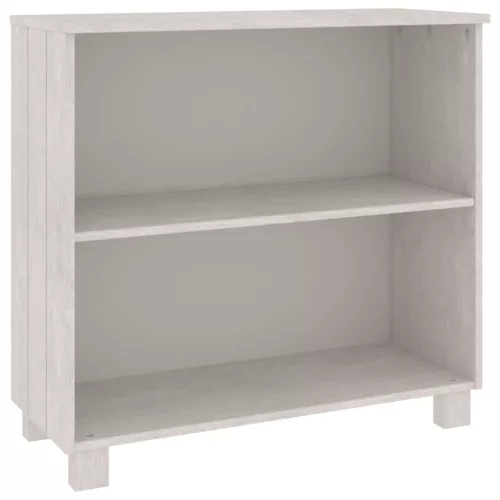  HAMAR fehér tömör fenyőfa tálalószekrény 85 x 35 x 80 cm
