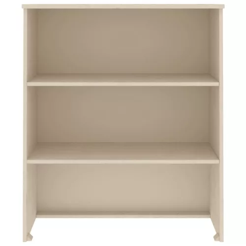  HAMAR mézbarna tömör fenyőfa felső szekrény 85 x 35 x 100 cm
