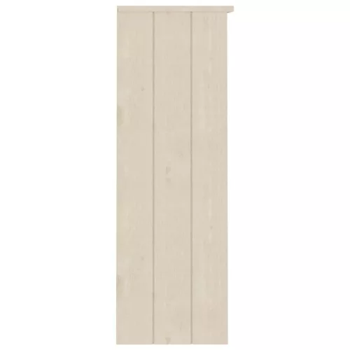  HAMAR mézbarna tömör fenyőfa felső szekrény 85 x 35 x 100 cm