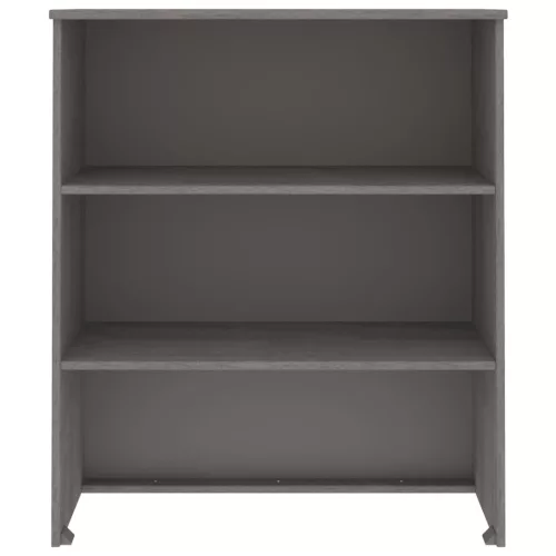  HAMAR világosszürke tömör fenyőfa felső szekrény 85x35x100 cm