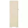  angórafehér fahatású műanyag szekrény 79 x 43 x 125 cm