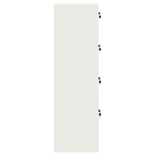  Tárolószekrény tárolóval 2 pcs Fekete 80 x 40 x 180 cm