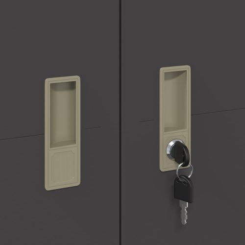  Tárolószekrény tárolóval 2 pcs Fekete 60 x 40 x 180 cm