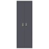 Tárolószekrény tárolóval 2 pcs Antracit 60 x 40 x 180 cm