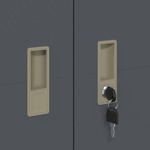  Tárolószekrény tárolóval 2 pcs Antracit 60 x 40 x 180 cm