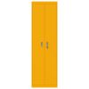  Tárolószekrény tárolóval 2 pcs Mustár sárga 60 x 40 x 200 cm
