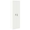  Tárolószekrény tárolóval 2 pcs Fehér 60 x 40 x 200 cm