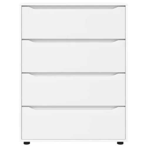  Tároló szekrények 2 pcs Fehér 80 x 48 x 105 cm Faanyag