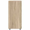  Tároló szekrények 2 pcs Sonoma tölgy 80 x 48 x 105 cm Faanyag
