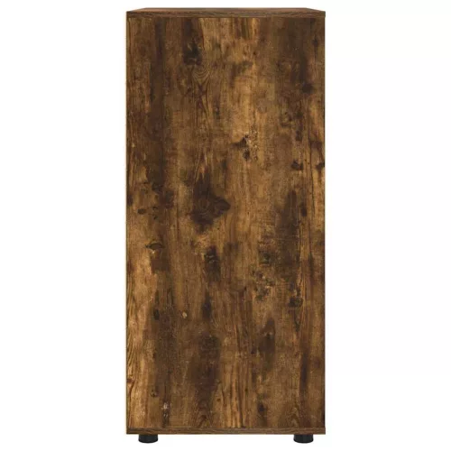  Tároló szekrények 2 pcs Füstölt tölgy 80 x 48 x 105 cm Faanyag