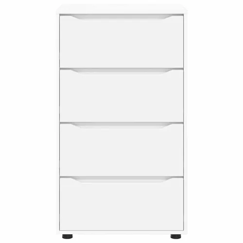  Tároló szekrények 2 pcs Fehér 60 x 48 x 105 cm Faanyag