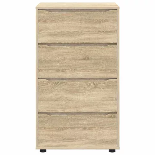  Tároló szekrények 2 pcs Sonoma tölgy 60 x 48 x 105 cm Faanyag