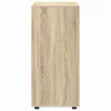  Tároló szekrények 2 pcs Sonoma tölgy 60 x 48 x 105 cm Faanyag