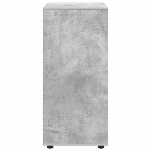  Tároló szekrények 2 pcs Beton Szürke 60 x 48 x 105 cm Faanyag