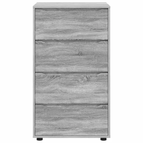  Tároló szekrények 2 pcs Szürke Sonoma 60 x 48 x 105 cm Faanyag