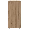  Tároló szekrények 2 pcs Artisan tölgy 60 x 48 x 105 cm Faanyag