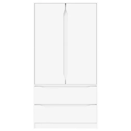  Fürdőszoba Székény fiókkal Fehér 79,5 x 49 x 156 cm Faanyag