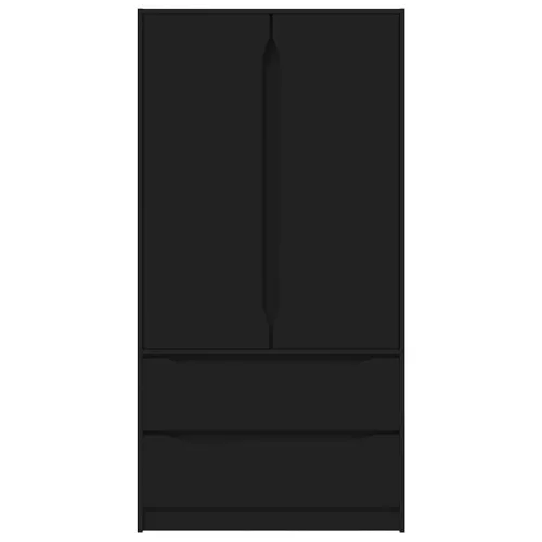  Fürdőszoba Székény fiókkal Fekete 79,5 x 49 x 156 cm Faanyag