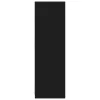  Fürdőszoba Székény fiókkal Fekete 79,5 x 49 x 156 cm Faanyag