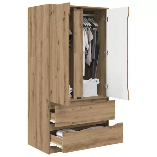  Fürdőszoba Székény Artisan tölgy 79,5 x 49 x 156 cm Faanyag