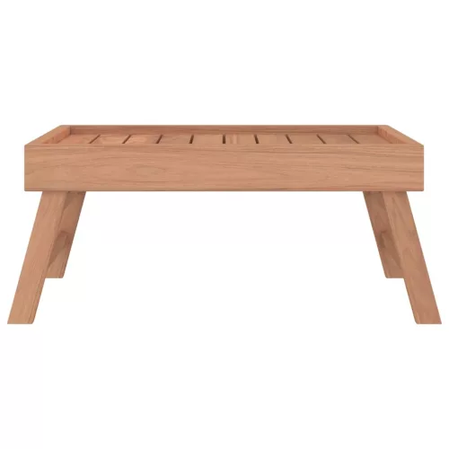  tömör tíkfa összecsukható tálca 55 x 35 x 25 cm