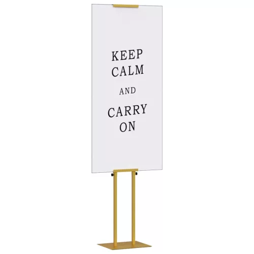  Kiállító Állvány 2 pcs Arany 30 x 24 x 208 cm Vas