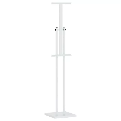 Kiállító Állvány 2 pcs Fehér 26.5 x 26.5 x 127 cm Vas