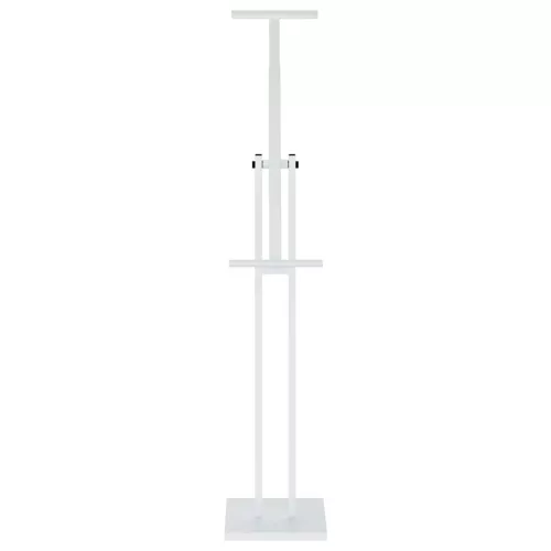  Kiállító Állvány 2 pcs Fehér 26.5 x 26.5 x 127 cm Vas