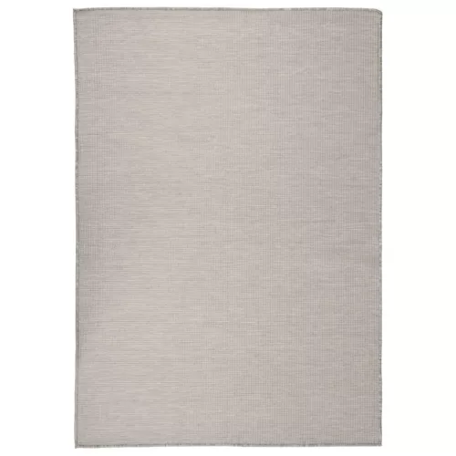  tópszínű lapos szövésű kültéri szőnyeg 160 x 230 cm